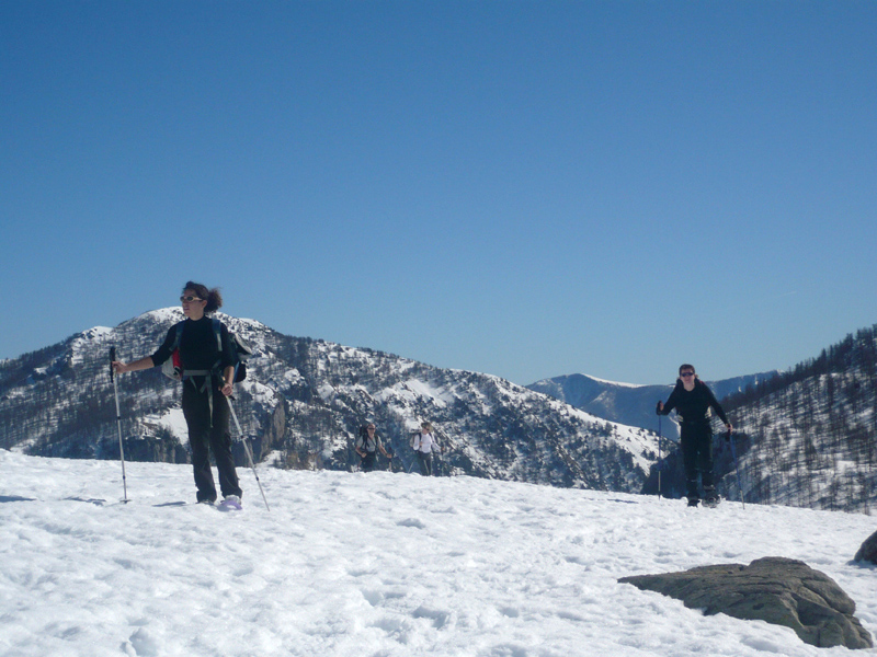 Randonnée Raquettes à neige Mercantour - CROIX DE VERSE