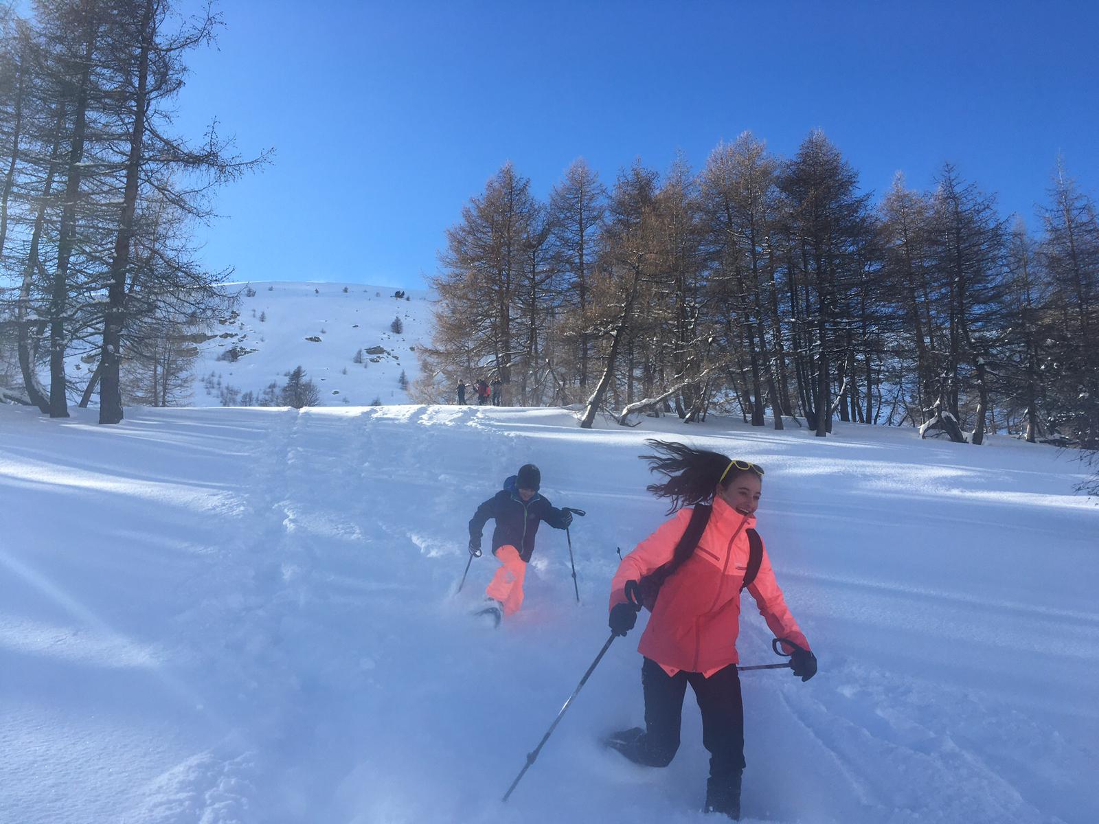 raquettes à neige