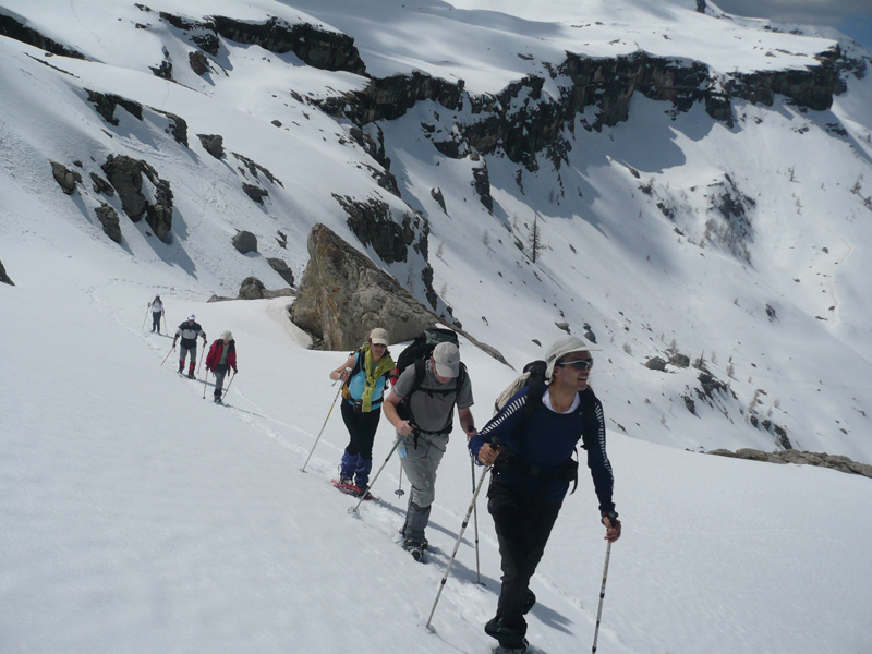 Randonnée Raquettes à neige Mercantour-Vallon de Sallevieille