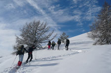 Randonnée Raquettes à neige Mercantour