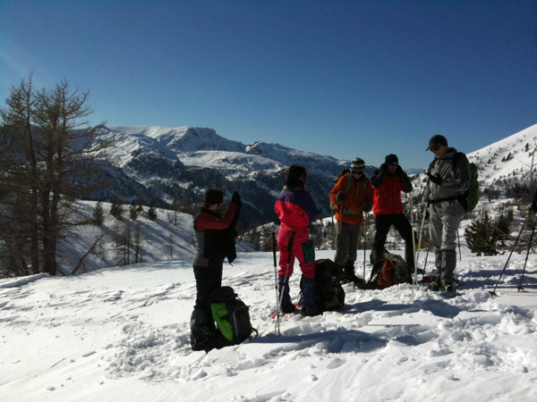 raquettes à neige